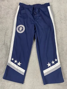 Bare Fox Sports Track Pants Men XXL Blue Ghetto All Star Warm Ups Y2K Joggers - Picture 1 of 15
