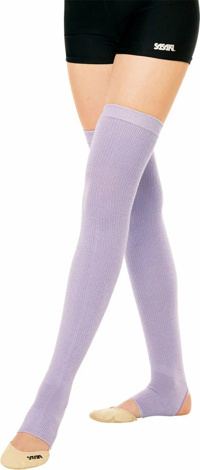 Calentador de piernas por encima de la rodilla Sasaki Japón RG gimnasia rítmica lila Foto 1 de 1