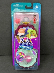 Polly Pocket Sparkle Cove Adventure Beach Juego Compacto con Micro Muñeca Nuevo en Caja Nuevo - Imagen 1 de 6