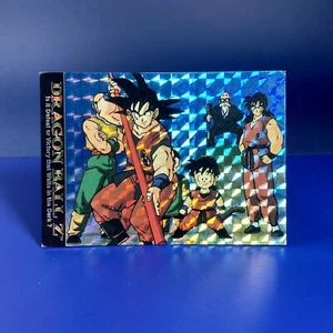 Dragon Ball Z Karte #01 The Z Team Prism Holo Foil CCG TCG 1996 - Bild 1 von 6
