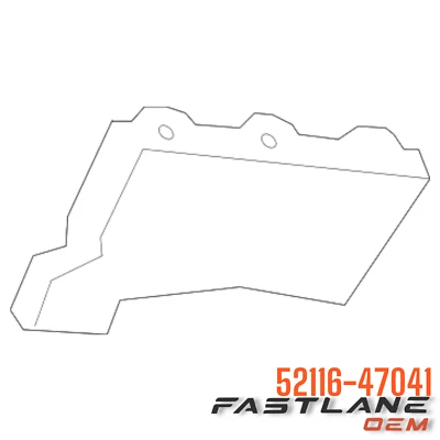 2010-2015 TOYOTA PRIUS/PRIUS PLUG-IN FR ЛЕВАЯ СТОРОНА ФИКСАТОР НОВЫЙ OEM 52116-47041 - Изображение 1 из 4