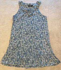 Ralph Lauren Black Label Dress Women’s Size Medium Maxi Floral Print Stretch - Picture 1 of 7
