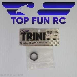 Trinity NT2087-2nd Pinion Gear 20T Replacement For Reflex NT - Picture 1 of 1