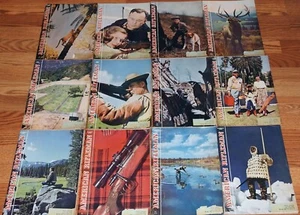 Vintage American Rifleman Magazine lot, Full Year 1952 12 issues - Imagen 1 de 11