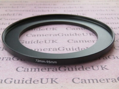 72mm to 95mm Male-Female Stepping Step Up Filter Ring Adapter - Image 1 of 2