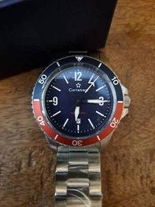 Brand New Cortebert Vitesse Classic Blue Mens Watch - Picture 1 of 12