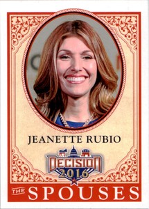 2016 Decision 2016 Non-Sport Card #57 Jeanette Rubio
