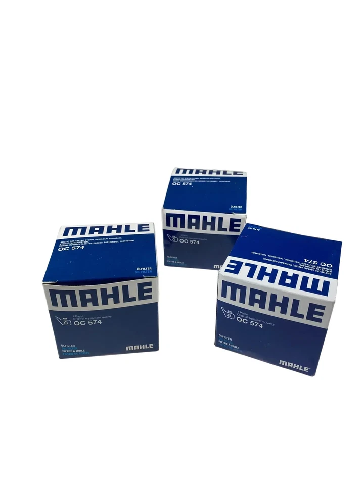 Filtro de aceite original 3x MAHLE OC574 Kawasaki GSXR Foto 1 de 4