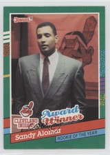 1991 Donruss Sandy Alomar Jr (4 Purple Stripes on Right Border) #693.1
