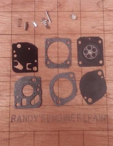 ZAMA CARBURETOR REPAIR REBUILD KIT C1Q-s131 C1Q-S131a [rb165] USA Seller - Picture 1 of 1
