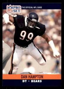 1990 Pro Set #449B Dan Hampton Card back says DT (ref 1934) - Picture 1 of 2