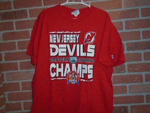 NUEVA CAMISETA DE LOS DEMONIOS DE COLECCIÓN 1995 CAMPEONES DE LA CONFERENCIA ORIENTAL TALLA XL - Imagen 1 de 4
