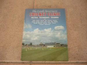 THE LORD'S TAVERNERS-CRICKET CLINIC-David & Charles-1986 Hardback-128 Pages - Picture 1 of 4