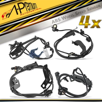 Sensor de velocidad de rueda ABS delantero y trasero A-Premium 4 piezas para Dodge Journey 2009-2020 Foto 1 de 4