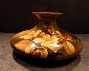 Rookwood Standard Glaze Vase, Floral, Josephine Zettel, 3 1/2", 1894, 720C-MINT - Picture 1 of 9