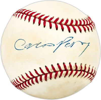 Carlos Perez Autographed Signed Official NL Baseball Montreal Expos SKU #225789 - Image 1 of 4