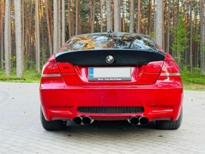 BMW 3 Series E92 CSL Style Trunk Ducktail Bootlid Spoiler - Imagen 1 de 7