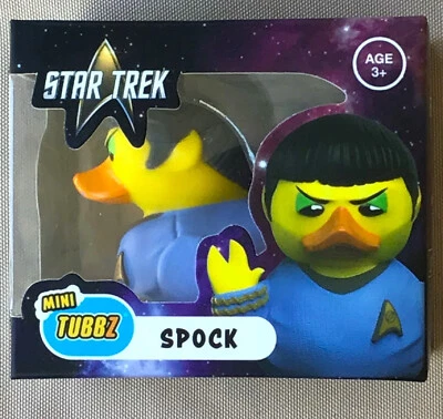 (1) Mini Tubbz Cosplaying Ducks Figura Star Trek Spock ¡NUEVO!!!!!!!!!!!! Foto 1 de 4
