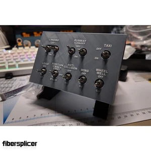 SimPlayer 737 Exterior Lights Panel Peripheral for Boeing PMDG iFly Zibo -new - Picture 1 of 3