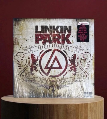 Linkin Park Road To Revolution Double Black Album 2-LP's Vinyl Records & DVD Foto 1 de 4
