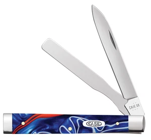 Case xx Knives Baby Doc Patriotic Kirinite 11227 Pocket Knife Stainless - Picture 1 of 3