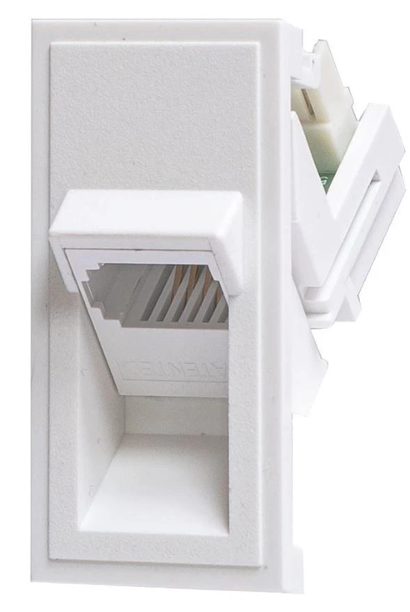 TUK - Modul Telefon Sekunder Tanpa Shutter Gaya Euro untuk PSTN UK, Putih - Image 1 of 1