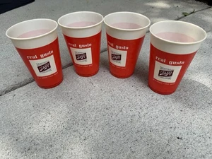 Vintage 1965 Schlitz Beer Wax Paper 12oz Cup Dixie NOS USA Red Advertising Bar 4 - Picture 1 of 14