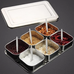Rectangular Seasoning Storage Box Dessert Ingredient Box Restaurant - Picture 1 of 14