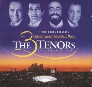 José Carreras; Placido Domingo; Luciano Pavarotti; Zubin Mehta - The 3 Tenors CD - Picture 1 of 2