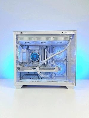 Liquid Cooled AMD RX 9060 XT 16GB Ryzen 5 8400F 16GB DDR5 1 TB M.2 Gaming PC - Image 1 of 4
