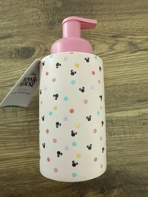 NUEVO NUEVO CON ETIQUETAS Orejas de Minnie Mouse Puntos Rosados Colorido Jabón/Loción Dispensador Baño Cocina Foto 1 de 3