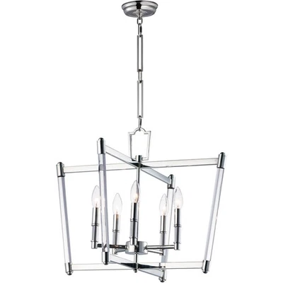 Lámpara de araña Maxim Lighting 16103CLPN Lucent níquel pulido Foto 1 de 4