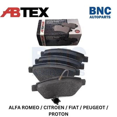 Pastillas de freno delanteras para FIAT PUNTO EVO de 2008 a 2012 - ABT Foto 1 de 2