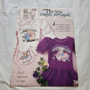 Apliques de tela vintage Daisy Kingdom sin coser 6255 Meadow Friends - Imagen 1 de 5