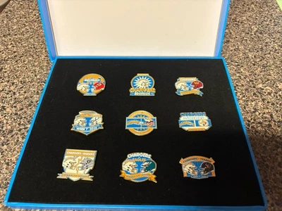 Los Angeles Chargers Full Set of 2025 Gameday Pins (Season Ticket Member Gift) - Image 1 of 2