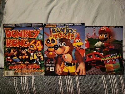 Mario Kart 64, Banjo-Tooie, Donkey Kong 64 Official Strategy Player's Guide - Image 1 of 4