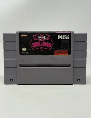 Refurbished Joe and Mac Super Nintendo Entertainment System SNES | Authentic - Image 1 of 4