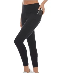 Danskin Bonded High Rise 7/8 Leggings Black Salt Women’s Size Medium NWT’s $40 - Picture 1 of 12