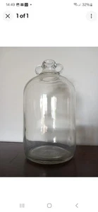 4.5 Litres GLASS MONEY SAVING BOTTLE SWEAR JAR *TAKES £2 COINS - Picture 1 of 2