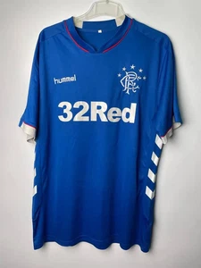 GLASGOW RANGERS 2018/19 SHIRT FUSSBALL TRIKOT HUMMEL GR XL - Bild 1 von 2