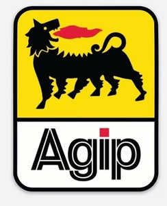 AGIP 1968-1998 RACING OIL ITALY VINYL DECAL STICKER - Picture 1 of 1