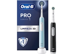 Oral-B Pro Series 1, Pack Doble Negro y turquesa exposición sin caja - Imagen 1 de 7