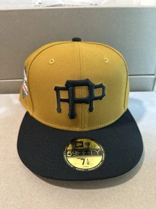7 1/8 John Geiger Misplaced series Pittsburgh Pirates Yellow New era Hat In Hand - Picture 1 of 2
