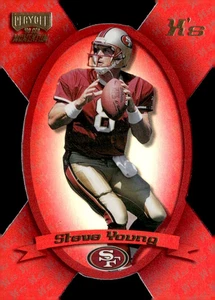 STEVE YOUNG 1999 PLAYOFF MOMENTUM **X's** DIE CUT - HOF - /300 - SP -🔥🔥 49'ERS - Bild 1 von 2