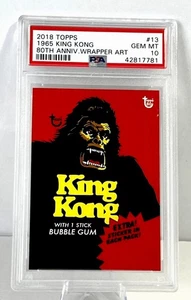 2018 Topps 80th Anniversary 1965 King Kong #13 - PSA 10 - Picture 1 of 7