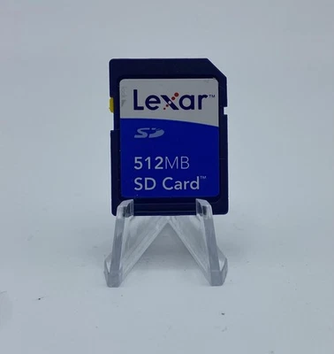 Lexar 512 MB Secure Digital Flash Memory Card (SD512-676) - Image 1 of 2