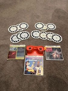 Vintage 1980s Classic Red View-Master 3D plus 22 reels - Picture 1 of 8