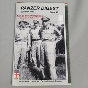 Panzer Digest #9 Fall Of The Philippines & 'Nam '68 Wargame Magazine Minden 2010 - Picture 1 of 5
