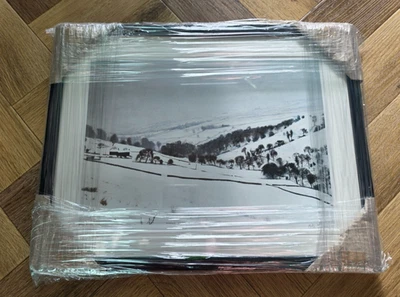 Peter Brook RBA, signierter Druck, Weihnachtskarte, Pennine Valley im Winter - Bild 1 von 3