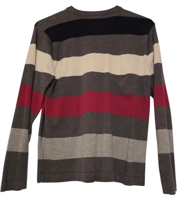 Suéter a rayas multicolor verde para perro para niños Foto 1 de 4